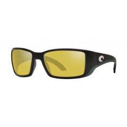 Costa Blackfin Men's Matte Black And Sunrise Silver Mirror Sunglasses