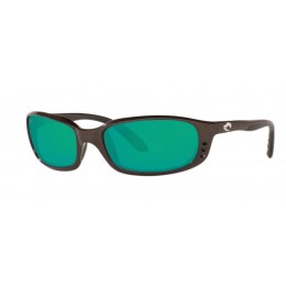 Costa Brine Men's Gunmetal And Green Mirror Sunglasses