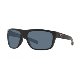 Costa Broadbill Men's Matte Black And Gray Sunglasses