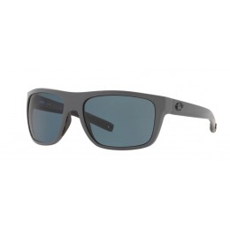 Costa Broadbill Men's Matte Gray And Gray Sunglasses