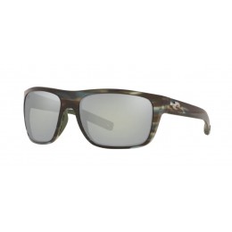 Costa Broadbill Men's Matte Reef And Gray Silver Mirror Sunglasses
