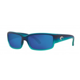 Costa Caballito Men's Matte Caribbean Fade And Blue Mirror Sunglasses