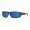 Costa Cat Cay Men's Matte Gray And Blue Mirror Sunglasses