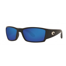 Costa Corbina Men's Matte Black And Blue Mirror Sunglasses