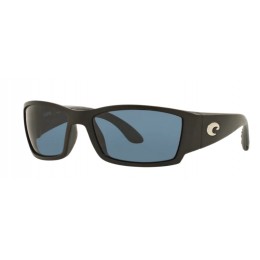 Costa Corbina Men's Matte Black And Gray Sunglasses