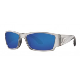Costa Corbina Men's Silver And Blue Mirror Sunglasses