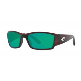 Costa Corbina Men's Tortoise And Green Mirror Sunglasses