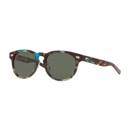 Costa Del Mar Men's Shiny Ocean Tortoise And Gray Sunglasses