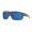 Costa Diego Men's Matte Gray And Blue Mirror Sunglasses