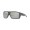 Costa Diego Men's Matte Gray And Gray Silver Mirror Sunglasses