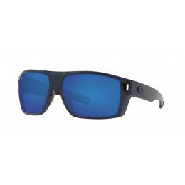 Costa Diego Men's Midnight Blue And Blue Mirror Sunglasses