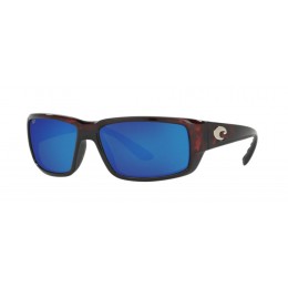 Costa Fantail Men's Tortoise And Blue Mirror Sunglasses