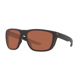 Costa Ferg Men's Matte Black And Copper Sunglasses