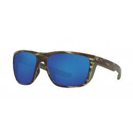 Costa Ferg Men's Matte Reef And Green Mirror Sunglasses