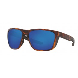 Costa Ferg Men's Matte Tortoise And Blue Mirror Sunglasses