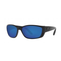 Costa Fisch Men's Blackout And Blue Mirror Sunglasses