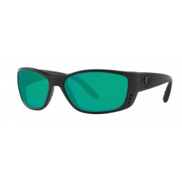 Costa Fisch Men's Blackout And Green Mirror Sunglasses