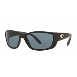 Costa Fisch Men's Matte Black And Gray Sunglasses