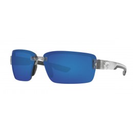 Costa Galveston Men's Silver And Blue Mirror Sunglasses
