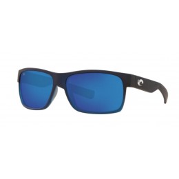 Costa Half Moon Men's Bahama Blue Fade And Blue Mirror Sunglasses