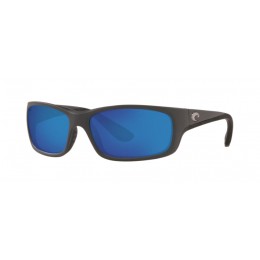 Costa Jose Men's Matte Gray And Blue Mirror Sunglasses