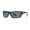 Costa Jose Men's Shiny Black And Gray Sunglasses