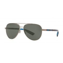 Costa Peli Men's Brushed Gunmetal And Gray Sunglasses