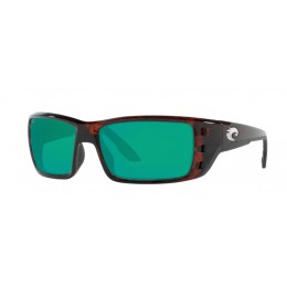 Costa Permit Men's Tortoise And Green Mirror Sunglasses
