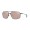 Costa Pilothouse Men's Matte Black And Copper Silver Mirror Sunglasses