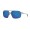 Costa Pilothouse Men's Matte Dark Gunmetal And Blue Mirror Sunglasses