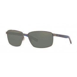 Costa Ponce Men's Brushed Gunmetal And Gray Sunglasses
