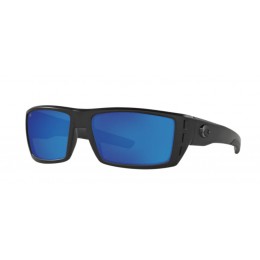 Costa Rafael Men's Blackout And Blue Mirror Sunglasses