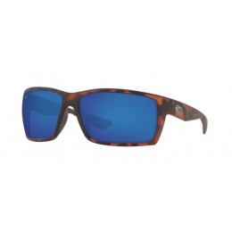 Costa Reefton Men's Retro Tortoise And Blue Mirror Sunglasses