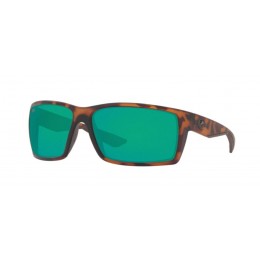 Costa Reefton Men's Retro Tortoise And Green Mirror Sunglasses