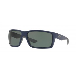 Costa Reefton Men's Matte Blue And Gray Sunglasses