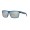 Costa Rinconcito Men's Matte Atlantic Blue And Gray Silver Mirror Sunglasses