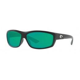 Costa Saltbreak Men's Matte Black And Green Mirror Sunglasses