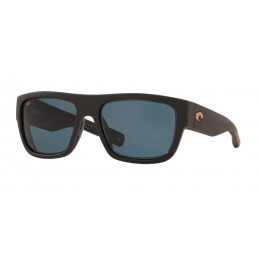 Costa Sampan Men's Matte Black Ultra And Gray Sunglasses