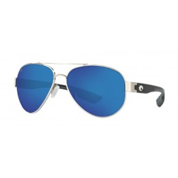 Costa South Point Men's Palladium And Blue Mirror Sunglasses