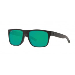 Costa Spearo Men's Blackout And Green Mirror Sunglasses