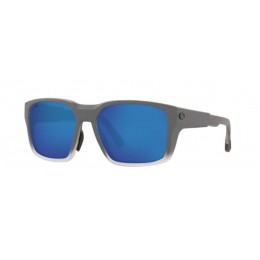 Costa Tailwalker Men's Matte Fog Gray And Blue Mirror Sunglasses