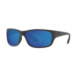 Costa Tasman Sea Men's Matte Gray And Blue Mirror Sunglasses