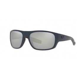 Costa Tico Men's Midnight Blue And Gray Silver Mirror Sunglasses