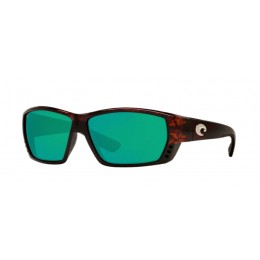 Costa Tuna Alley Men's Tortoise And Green Mirror Sunglasses