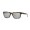 Costa Tybee Men's Shiny Black Kelp And Gray Silver Mirror Sunglasses