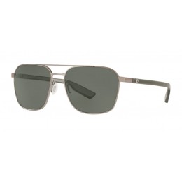 Costa Wader Men's Brushed Gunmetal And Gray Sunglasses