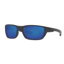 Costa Whitetip Men's Blackout And Blue Mirror Sunglasses
