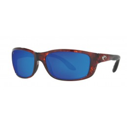 Costa Zane Men's Tortoise And Blue Mirror Sunglasses