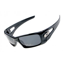 Oakley Crankcase Polished Black And Grey Iridium Sunglasses