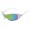 Oakley Dart Matte White And Colorful Iridium Sunglasses